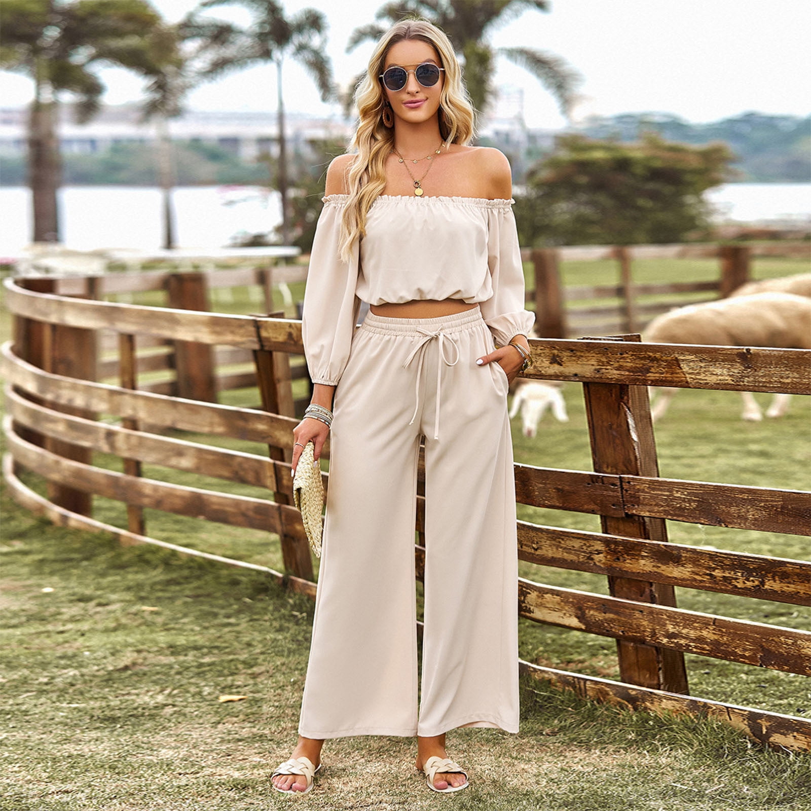 25 Stylish Ways to Wear Palazzo Pants in 2024 You Must Try - Petite  Dressing | Palazzo pants outfit, Palazzo pants, Wide leg pants outfit
